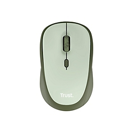Trust Yvi+ - Maus - leise - optisch - 4 Tasten - kabellos - 2.4 GHz - kabelloser Empfänger (USB)