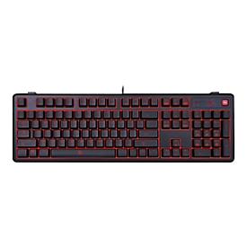 Tt eSPORTS MEKA PRO - Tastatur - hintergrundbeleuchtet - USB - Deutsch - Tastenschalter: CHERRY MX Blue