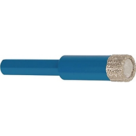TYROLIT tegelboor DDT, Ø 6 mm, L 67 mm, HEX-schacht, paraffinevulling, diamantboor voor keramiek &amp; marmer
