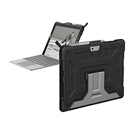 UAG Case for Microsoft Surface Go 3/Go 2/Go [10.5-inch] - Metropolis Black - Hintere Abdeckung für Tablet - widerstandsfähig - Aluminium - Schwarz