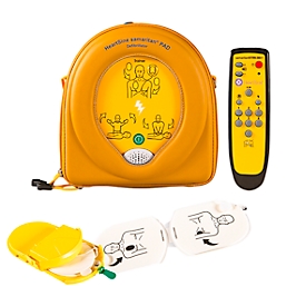 Übungs- und Trainingsdefibrillator-Set HeartSine PAD 360, 6 Szenarien + Tasche, 2 Paar Ersatzelektroden, Ladegerät