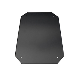 Ultradex Infotaschenhalter, für Infotaschen im A4 Hoch-/Querformat, magnetisch, B 315 x H 230 mm, Stahlblech pulverbeschichtet, schiefergrau RAL 7015