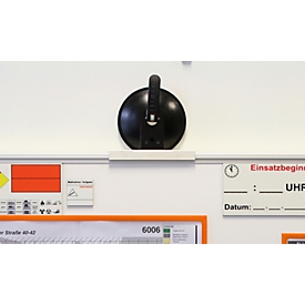 Ultradex Saugheber-Halterung, zur Befestigung von Lageplantafeln, Ø 120 x B 200 mm, schwarz