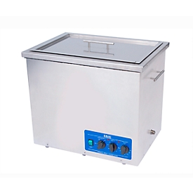 Ultrasoon reiniger EMAG Emmi® 420 HC, rvs, 42 l, met tijdschakelaar, afvoer & verwarming