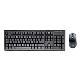 Ultron UMC-200 - Tastatur-und-Maus-Set - USB - QWERTZ - Deutsch - Schwarz