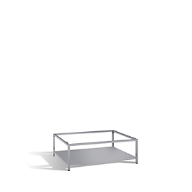 Underframe for drawing cupboard for formats up to DIN A0, with intermediate shelf