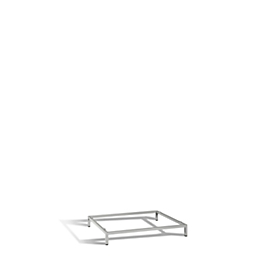 Underframe for drawing cupboard for formats up to DIN A1, without intermediate shelves