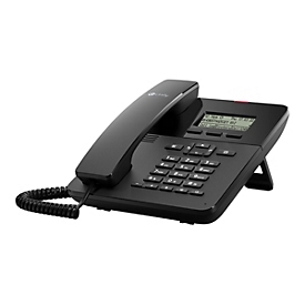 Unify OpenScape Desk Phone CP110 - VoIP-Telefon - SIP, HFA, SRTP - Schwarz