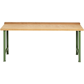 Unité de base pour établi TOP, version de base, vert, l. 2000 mm 