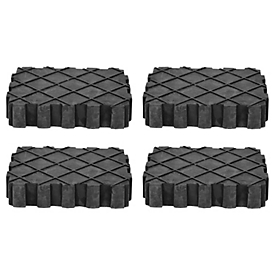 Universal Gummiauflagen-Satz für Hebebühnen, 4-tlg