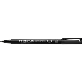 Universal marker pen, M, WP, black, 10 pieces