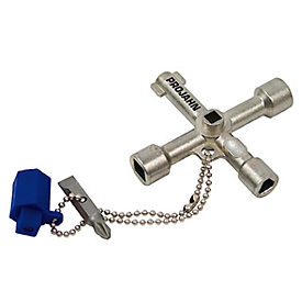 Universele sleutel PROJAHN BASIC, 1/4", zink-drukgietwerk, incl. ketting/bit/omkeerbit