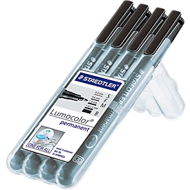 Universele stiften STAEDTLER Lumocolor, set van 4