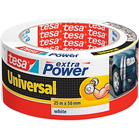 Universele tape tesa® Extra Power, wit, 25 m