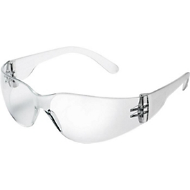 UNIVET Lunettes de protection 568, EN 166, EN 170, branches transparentes, écran en polycarbonate transparent, léger 23g
