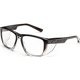 UNIVET Lunettes de protection Contemporary 571, EN 166, EN 170, écran incolore, monture en nylon, anti-buée/rayures Vanguard Plus