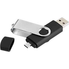 USB-Stick C05 Micro, 32 GB, schwarz