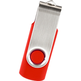 USB stick C5 3.0, up to 4.8 GB/s, duplex capable, storage capacity 16 GB, red