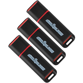USB-Stick "Disk2Go passion", 3er-Pack, 8 GB