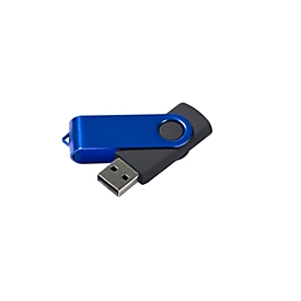 USB-Stick Twist, Blau, Standard