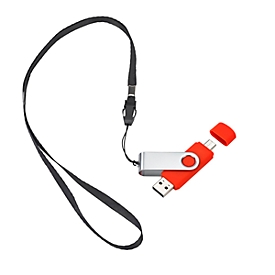 USB-Stick Twist Typ C, Rot, Standard