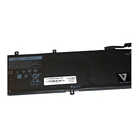 V7 D-62MJV-V7E - Laptop-Batterie (gleichwertig mit: Dell RRCGW, Dell 0RRCGW, Dell 62MJV, Dell 062MJV, Dell 5D91C, Dell 05041C, Dell H5H20, Dell M7R96) - Lithium-Ionen - 3 Zellen - 4865 mAh - 56 Wh