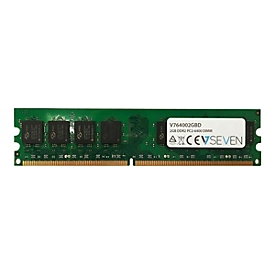 V7 - DDR2 - module - 2 Go - DIMM 240 broches - 800 MHz / PC2-6400 - mémoire sans tampon