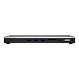 V7 DOCKTB4PT - Dockingstation - für Tablet, Notebook, Desktop - Thunderbolt 4 - 2 x HDMI, 2 x DP - 1GbE, 2.5GbE