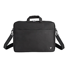 V7 Essential CTK16-BLK - Notebook-Tasche - Slim, Topload - 40.6 cm (16") - Schwarz