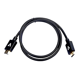 V7 - HDMI-Kabel - HDMI männlich zu HDMI männlich - 1 m - abgeschirmt - Schwarz