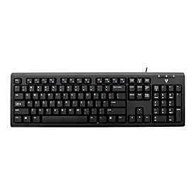 V7 KU200GS-DE - Tastatur - Deutsch - Schwarz