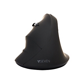 V7 MW400L - Vertikale Maus - USB-Schnittstelle - ergonomisch - Für Linkshänder - optisch