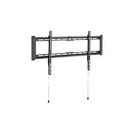 VALUE Befestigungskit (Wandmontage) - fest - für LCD TV - 27 mm Wandabstand, < 75 kg, VESA 800 x 400 - Metall - Schwarz - Bildschirmgröße: 109-229 cm (43"-90")