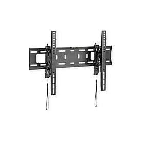 VALUE Befestigungskit (Wandmontage) - für Flachbildschirm / LCD-Bildschirm - Neigung, bis zu 75 kg - Metall - Schwarz - Bildschirmgröße: 94-203 cm (37"-80")