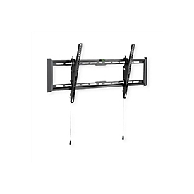 VALUE Befestigungskit (Wandmontage) - neigbar - für LCD TV - 47 mm Wandabstand, < 75 kg, VESA 800 x 400 - Metall - Schwarz - Bildschirmgröße: 109-229 cm (43"-90")