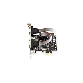 VALUE Serieller Adapter - PCIe - RS-232 x 2