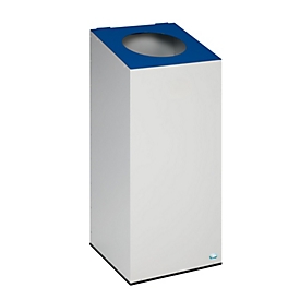 VAR Wertstoffsammelgerät WSG 38 lichtgrau, mit Klemmring, blau