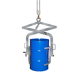 Vatendraaitang FWZ 200, voor 200 liter vaten, gegalvaniseerd