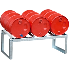 Vathouder voor 3 x 60 l vaten