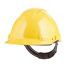 Veiligheidshelm 3M G3000CUVWPRO1, EN 397:2012+A1 2012, met ventilatie, UV-sensor, 180° draaibare hoofdband, Pinlock-sluiting, geel