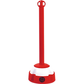 Veligheidskettingpaal - rood