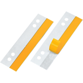 VELOFLEX hechtstrook, pvc, 105 mm, 50 st., glashelder