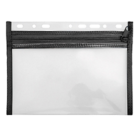 Veloflex zipper bag Velobag XXS, DIN A5 format, black