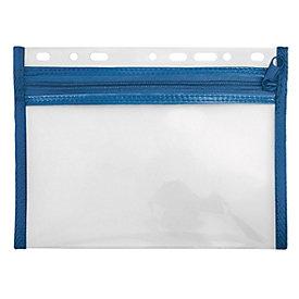 Veloflex zipper bag Velobag XXS, DIN A5 format, blue