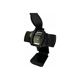 Verbatim AWC-01 - Webcam - Farbe - 2560 x 1440 - 2K, 1080p - Audio