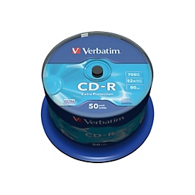 Verbatim - CD-R x 50 - 700 MB - Speichermedium
