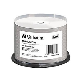 Verbatim DataLifePlus - CD-R x 50 - 700 MB - Speichermedium
