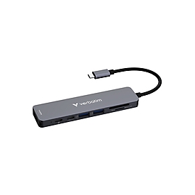 Verbatim Dockingstation - für Notebook - USB-C