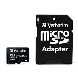Verbatim geheugenkaart MicroSDHC/SDXC Premium, opslagopslagcapaciteit, 128 GB