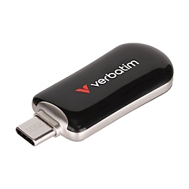 Verbatim Plectra - USB-Flash-Laufwerk - 512 GB - USB 3.2 Gen 1 / USB-C - Schwarz